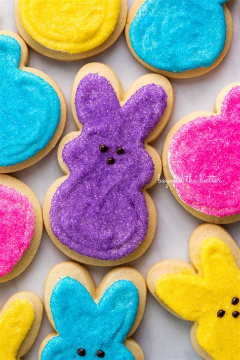 Easter Bunny Cut Out Sugar Cookies Beyond The Butter