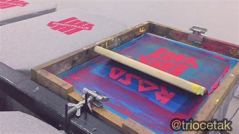 Silkscreen Youtube