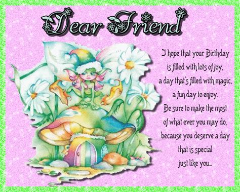 Birthday Wishes For A Special Friend Free For Best Friends Ecards