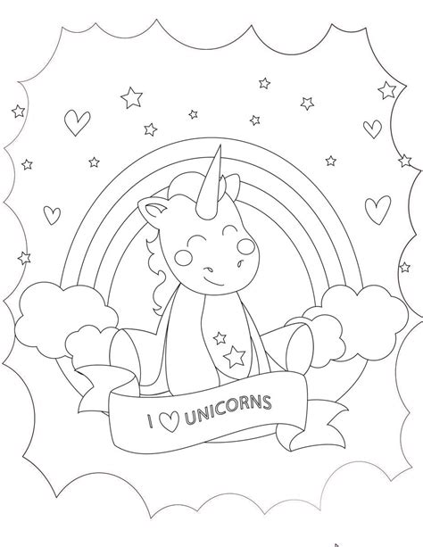 Coloriage licornes à imprimer pages de coloriages enfant licornes gratuit coloriages licornes gratuit à imprimer et à colorier. J aime les licornes à imprimer et colorier | Unicorn ...