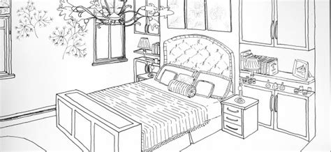 Bedroom Coloring Pages Printable