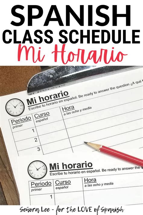 Telling Time In Spanish Activities For Spanish Class