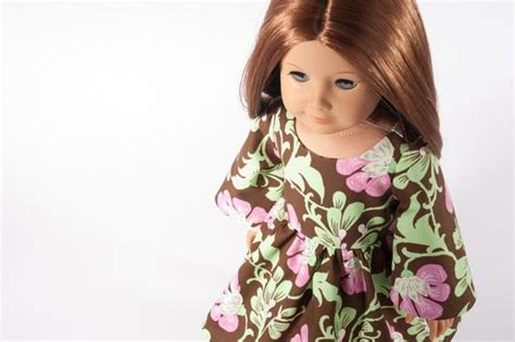 american girl doll clothes 18 inch doll clothing mod handmade dress retro hippie peasant