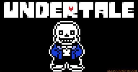 Undertale is a video game about a child who falls into an underworld filled with monsters. Undertale Logo Font Download (com imagens)
