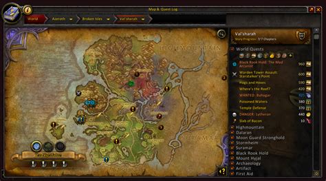 A guide on how to master the withered training scenario that you do in suramar. Withered Army Training Chest Map