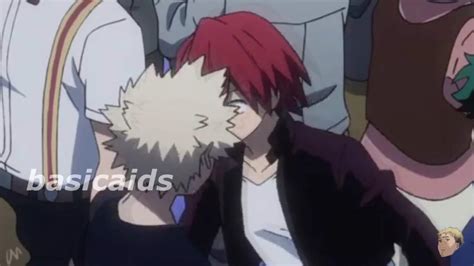 Bakugou And Kirishima Kissing