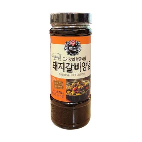 In a large pot, in rolling boiling water, boil the ribs for 6 to 8. Beksul Galbi Sauce For Pork 500g | Pork sauce, Pork, Sauce