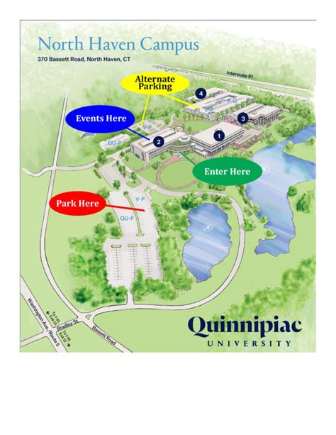 Quinnipiac University Campus Map Draw A Topographic Map