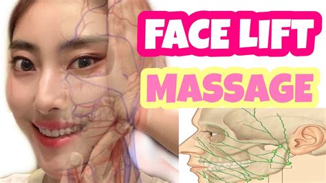 Full Face Lifting Massage For Sagging Jowls Laugh Lines Eye Bags Wrinkles Anti Aging Youtube
