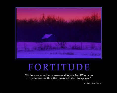 Motivational Quotes About Fortitude Quotesgram