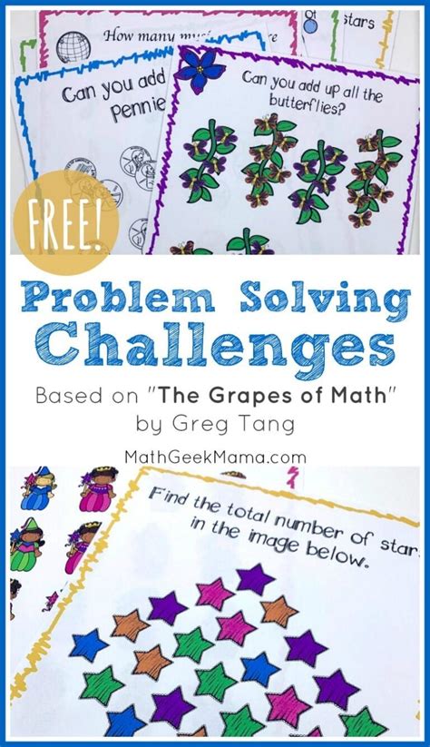 Problem solving scenarios for adults; FREE Problem Solving Challenges Based on "The Grapes of ...