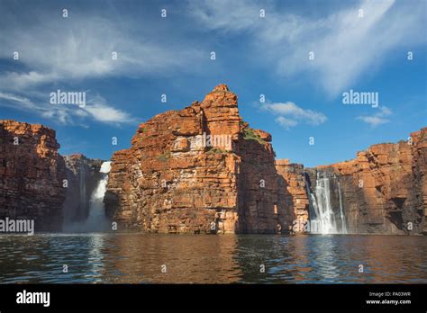 King George Falls The Kimberley Western Australia Stock Photo Alamy