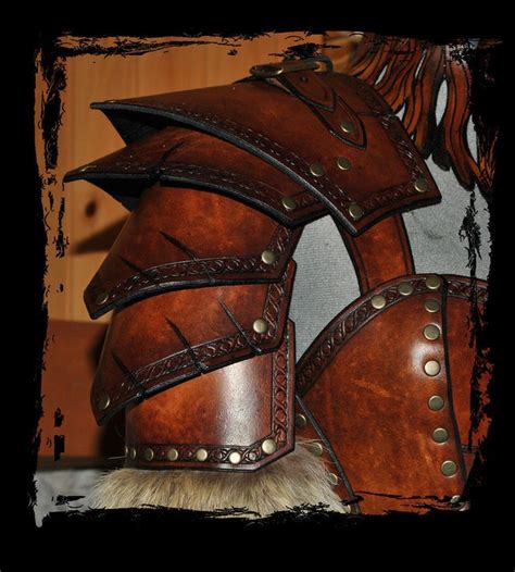 Barbarian Leather Armor Details By ~lagueuse On Deviantart Medieval