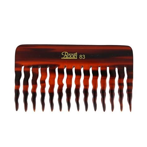 Hair salon hairdressing comb massage hair brush women's hair styling tools style:fashion type: Buy Roots Brown Wide Teeth Comb For Wavy/Curly Thick Short ...