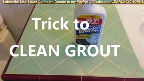 Clean Grout Best Way Ever To Clean Grout Counter Top And Floor