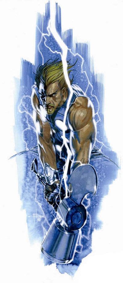Ultimate Thor By Gabriele Dellotto Marvel Comics Art