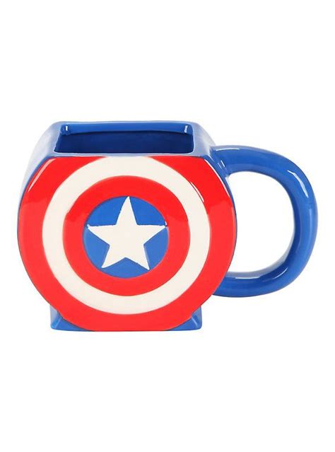 marvel captain america shield figural mug hot topic captain america shield marvel captain