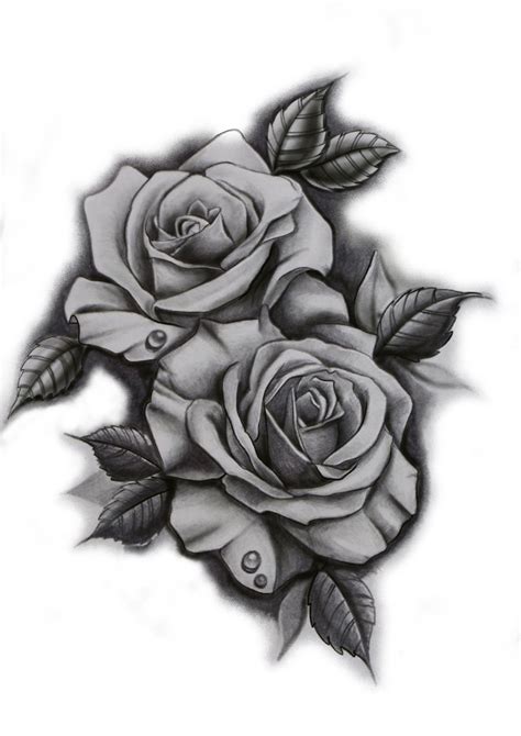 Realistic Rose Tattoo Rose Drawing Tattoo Rose Hand Tattoo Rose