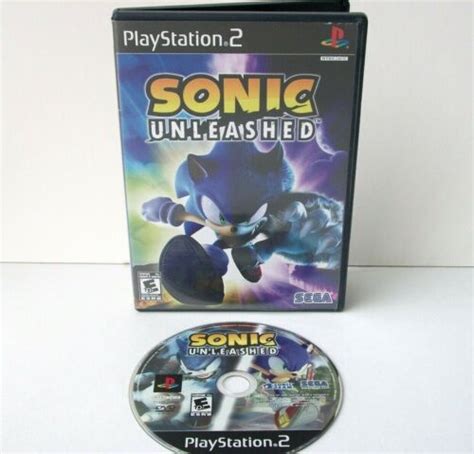 Sonic Unleashed Playstation 2 Ps2 Good Disc Game Case The Hedgehog