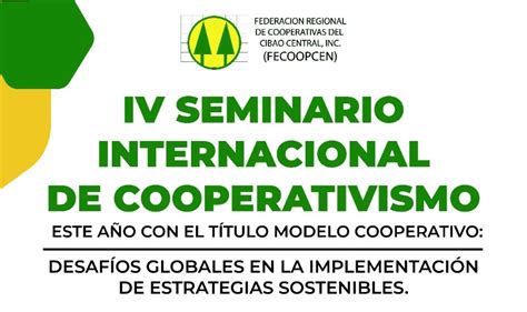 IV Seminario Internacional De Cooperativas 2023 FECOOPCEN