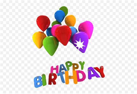 Birthday Greetings Happy Birthday Happy Birthday Balloon  Emoji