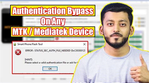 How To Authentication Bypass In Any MTK Mediatek Device SP Flash