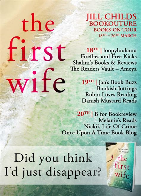 Books On Tour The First Wife By Jill Childs Jans Book Buzz