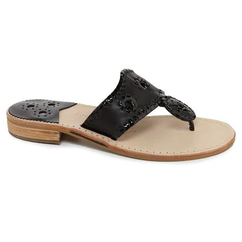 Palm Beach Jack Sandal In Black Jack Rogers