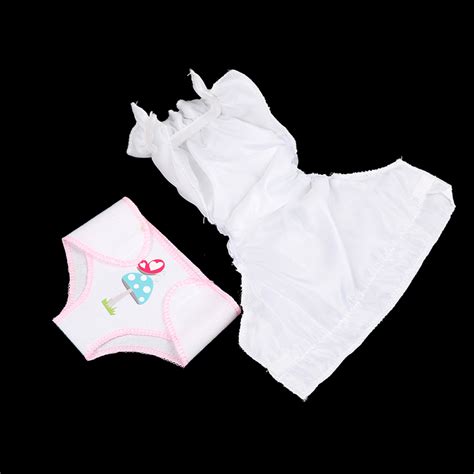 White Diapers Fit For Baby Reborn Doll 43cm Babies Born