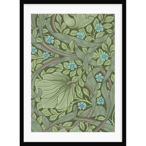 East Urban Home William Morris Wallpaper Sample With Forget Me Nots
