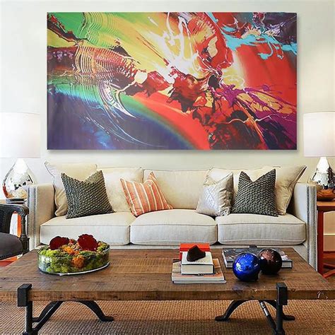 120x60cm Abstract Ripple Canvas Art Print Oil Paintings Wall Picture