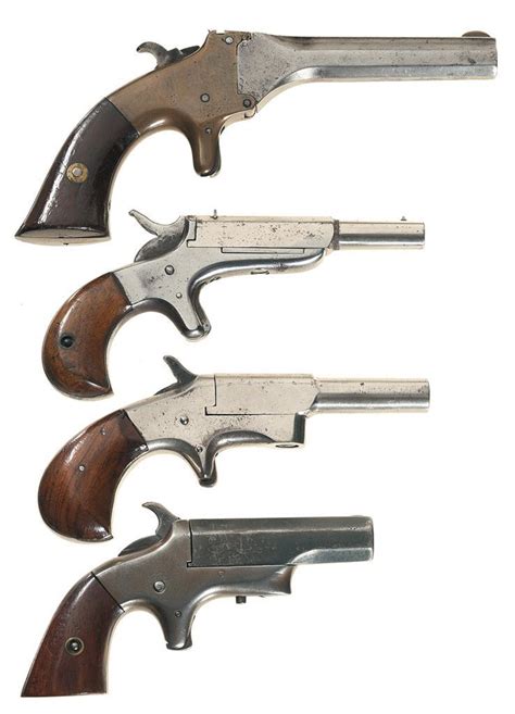 Four Single Shot Derringers Rock Island Auction
