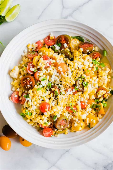 Roasted corn salad recipe is a delicious, healthy and chatpata snack you can make in a jiffy. Roasted Corn Salad - House of Yumm