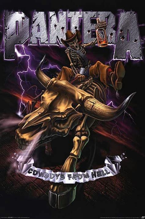 Pantera Cowboys From Hell Heavy Metal Music Heavy Metal Art Pantera