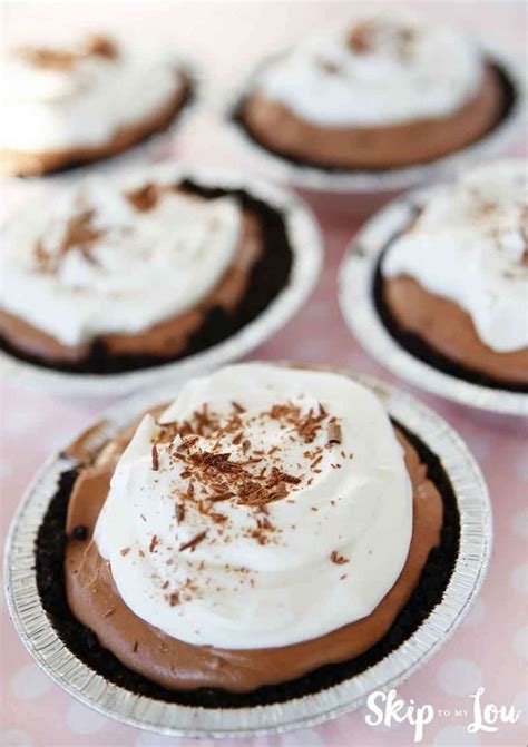 If lactose is your issue, you should probably be fine. Chocolate Mousse Pie -Easy and Delicious! | Skip To My Lou ...