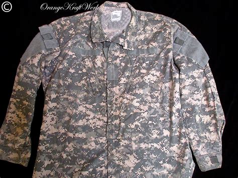 Us Army Surplus Bdu Acu Military Fatigue Jacket Coat Gem