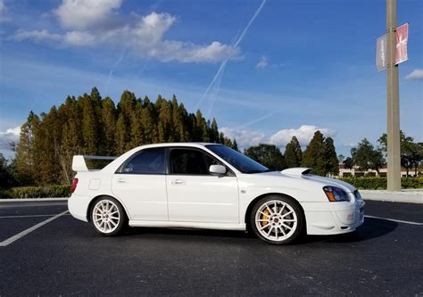 1336 world rally blue pearl (silver wheels): My old 2005 Subaru STi with JDM spec C type RA-R wheels ...