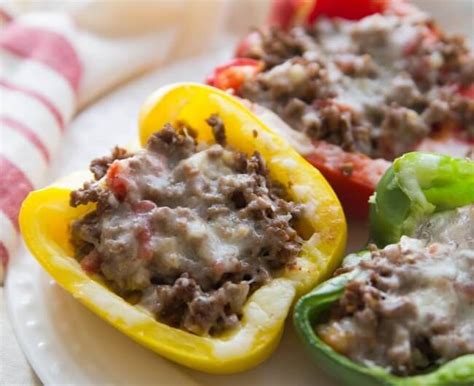 *percent daily values are based on a 2,000 calorie diet. Keto Mexican Stuffed Peppers - By the Recipes