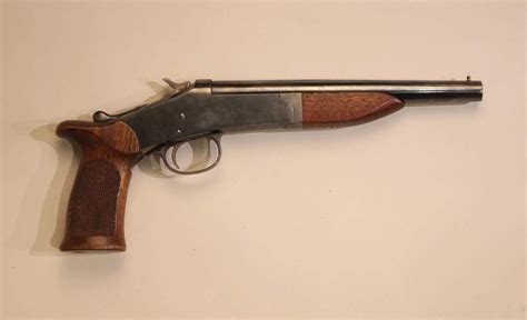 Lot Harrington And Richardson Handy Gun Single Shot Pistol