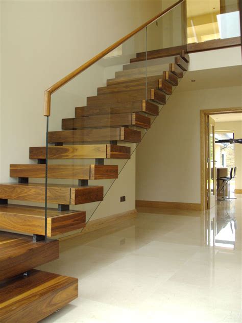 Glass Balustrade Modern Staircase Contemporary Stairs Modern Stairs