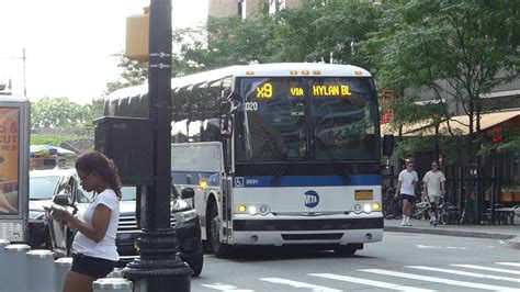 Mta Nyct Bus Prevost X X Express Bus At West Vesey Sts