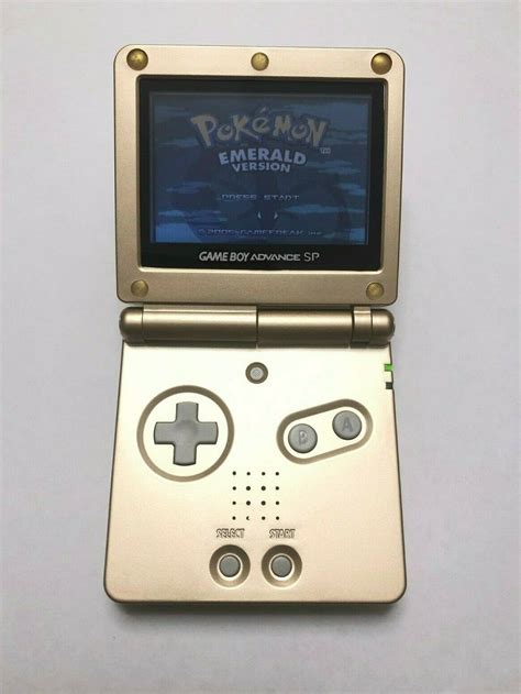Gold Ags 001 Nintendo Game Boy Advance Sp W Charger Icommerce On Web