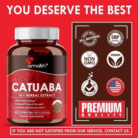 Catuaba Bark Extract Powder 10000mg Capsules 90 Count Sexual Wellness Ebay