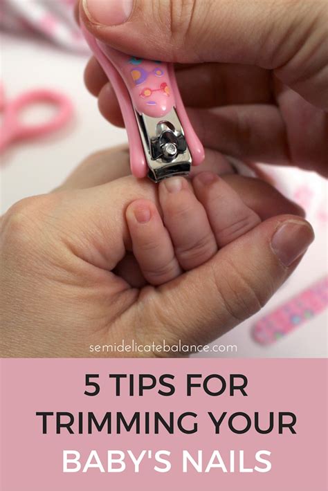 5 Tips For Trimming Your Babys Nails