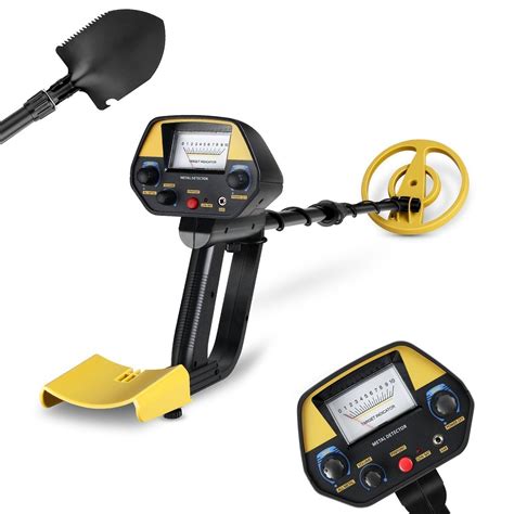 Intey Metal Detector With Pinpoint Adjustable Disc Function