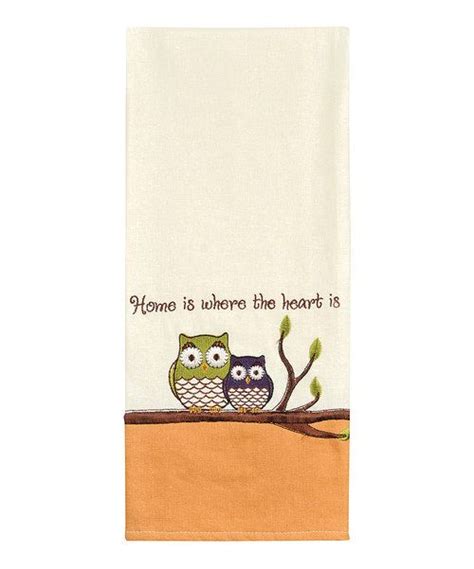 Look At This Owl Tea Towel On Zulily Today Tea Towels Owl Kitchen