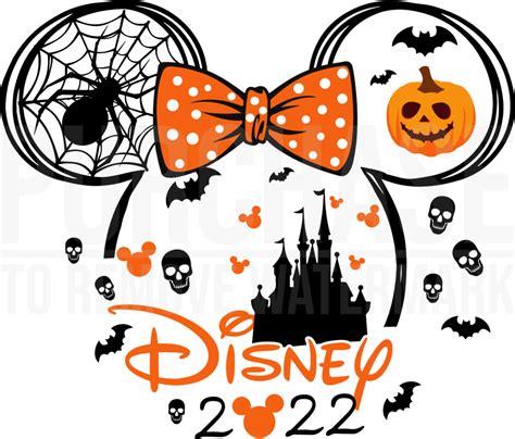 Halloween Disney Minnie 2022 Svg Disney Halloween 2022 Svg