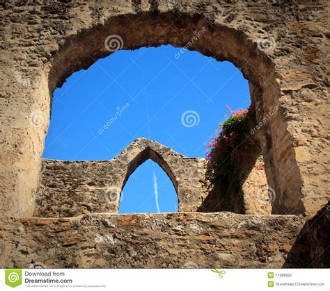 Arches Of San Juan Mission In Texas Stock Photo Image Of Antonio