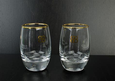 Baileys Glass Baileys Irish Cream Luxury Gold Rimmed Crystal Glasses Price Is For Two