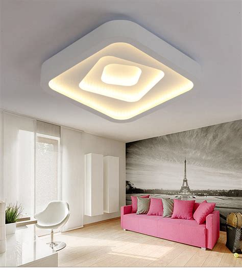 Rectangular Led Cloud Simple Modern Living Room Bedroom